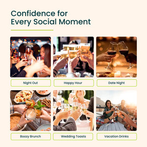 Collage of social moments applicable for Zento Recover.